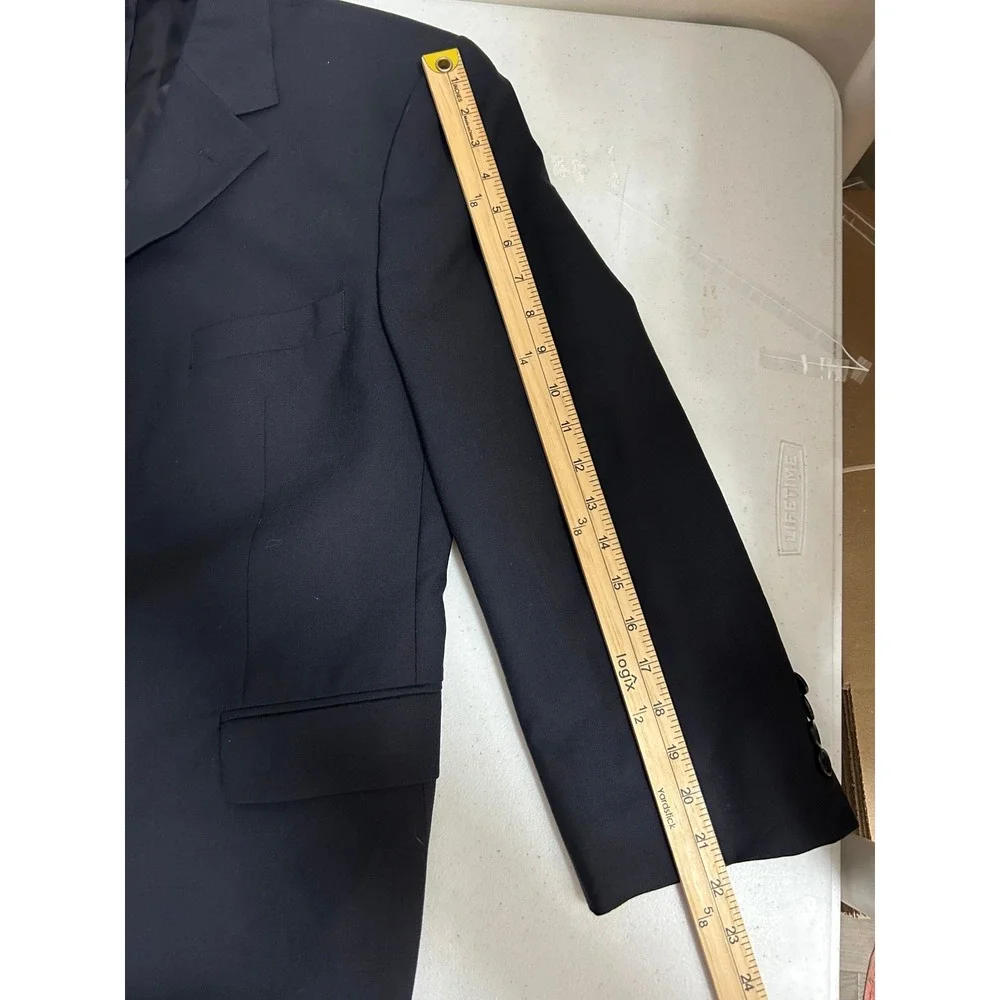 346 Brooks Brothers Men's Navy Blue Blazer Sport‎ Coat Jacket